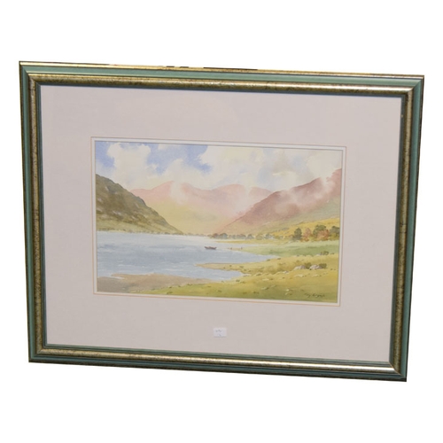 125 - A Nice Watercolour 'Delphi Valley, Conemara' - Tony Lynch