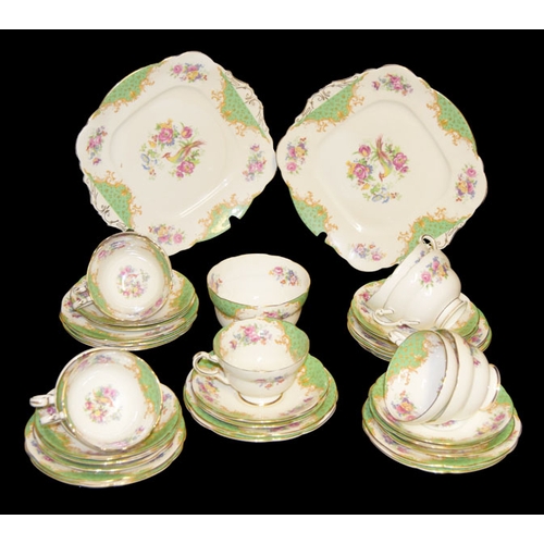 132 - A Paragon China 'Rockingham' Teaset