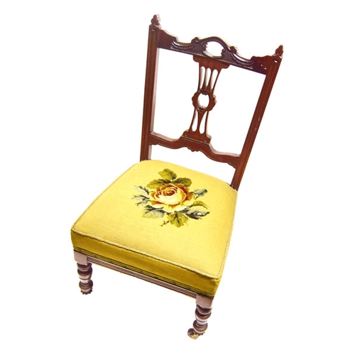 17 - A Nice Nursing Chair, Tapestry Seat