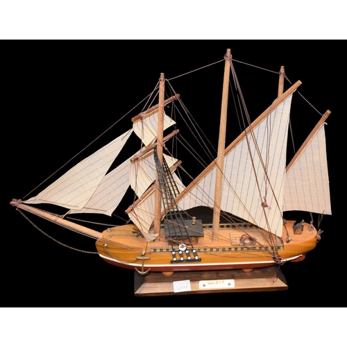 184 - A Model of The 'Galeta' Sailing Boat