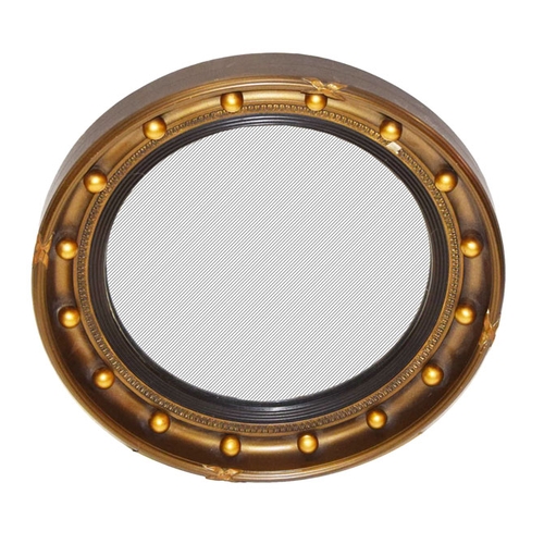 197 - A Circular Convex Wall Mirror