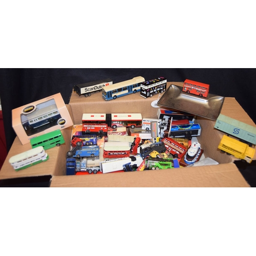 228 - A Large Box of Scale Models