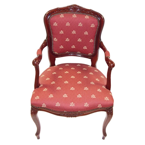 252 - An Upholstered Armchair