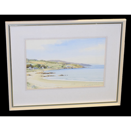 255 - A Watercolour 'Rockport, Cushendun' - Sam McLarnon