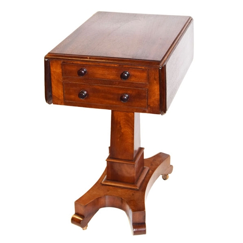 256 - A Very Nice Victorian Mahogany Drop Leaf Occasional Table