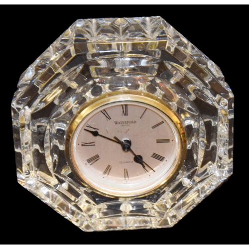 269 - A Waterford Crystal Mantle Clock