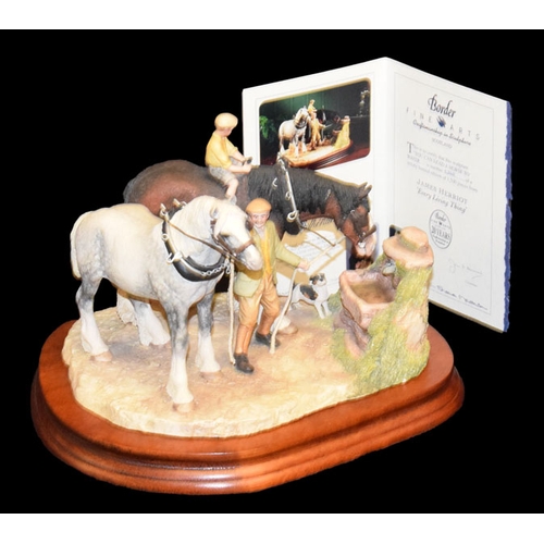 365 - A Large Limited Edition Border Fine Arts Figurine 'Every Living Thing'