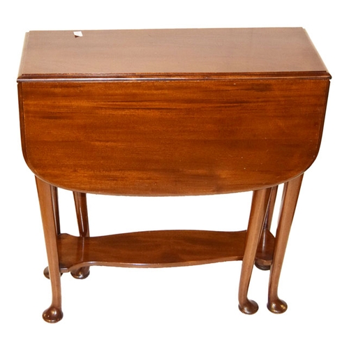 381 - A Mahogany Sutherland Table