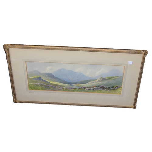 399 - A Gilt Framed Watercolour 'Annalong Valley' - George W. Morrison