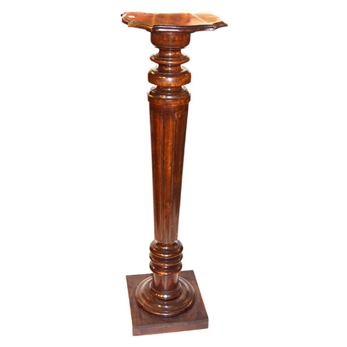 407 - An Edwardian Mahogany Plantstand