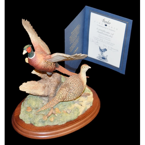 471 - A Limited Edition Border Fine Arts Figurine 'Taking Flight'