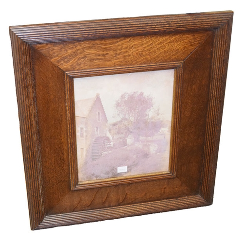 49 - A Very Nice Oak Framed Picture 'The Old Mill'