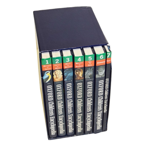 7 - A Set of Oxford Childrens Encylopedia