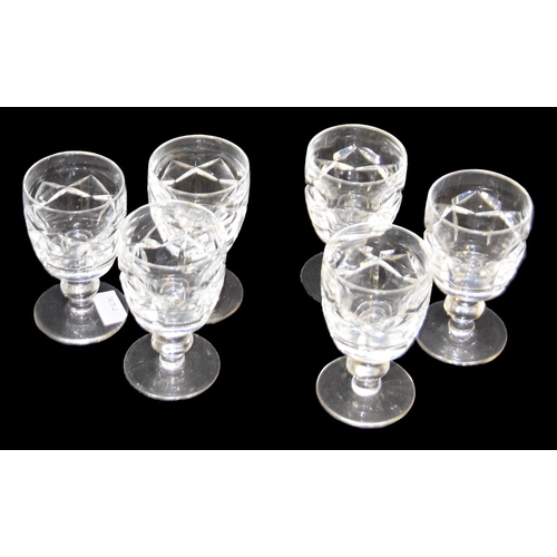 98 - A Lot of Six Waterford Crystal Glasses