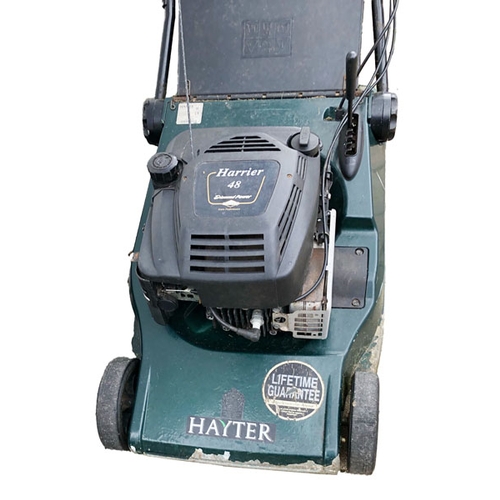 38 - A Very Good Hayter Harrier 48 Power Drive Lawnmower