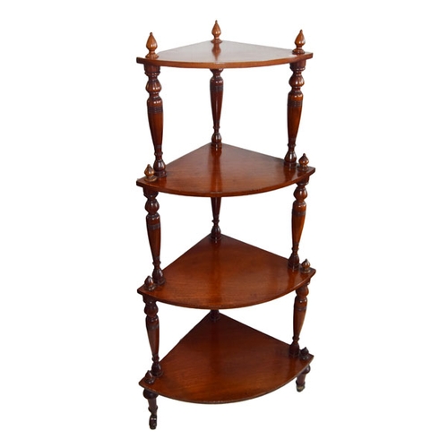 11 - A Victorian Mahogany Corner Whatnot