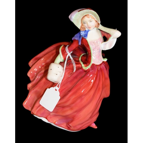 119 - A Royal Doulton Figurine 'Autumn Breezes'