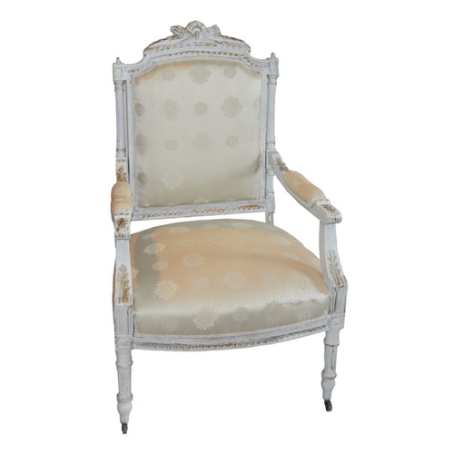 87 - A French Style Throne Chair