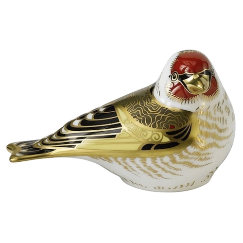 59 - A Royal Crown Derby 'Goldfinch' in Original Box