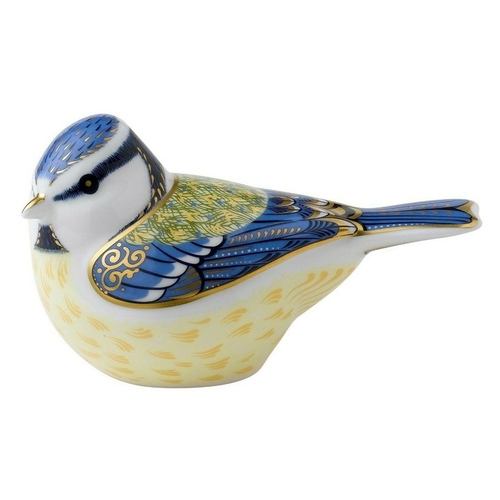 61 - A Royal Crown Derby 'Blue Tit' in Original Box