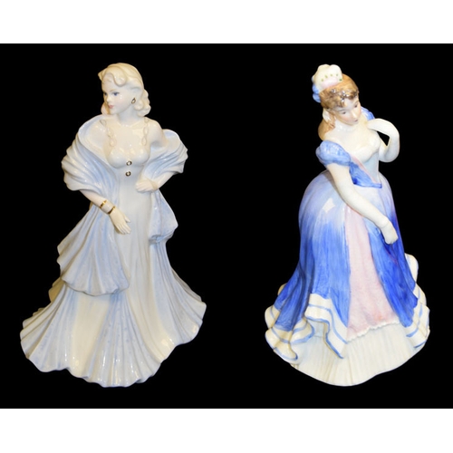 326 - A Coalport Figurine 'Catherine' and Another