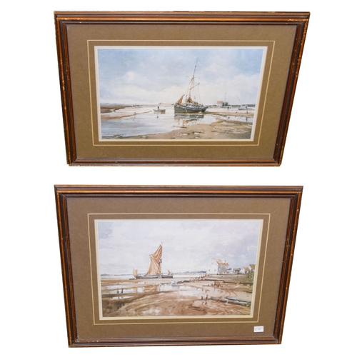 330 - A Nice Pair of Framed Prints 'Sailing Boats' - John Sutton