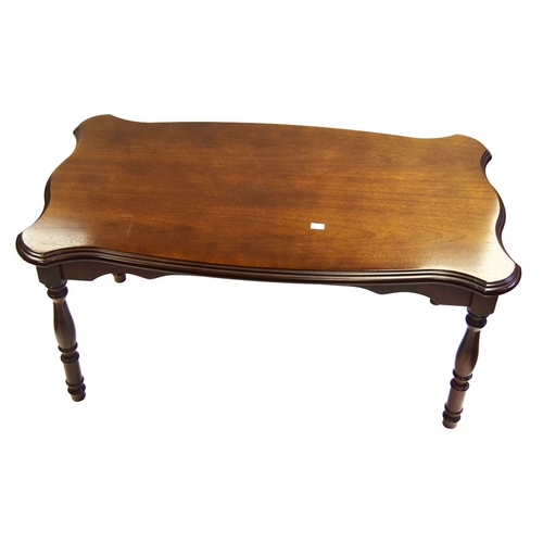 34 - A Mahogany Coffee Table