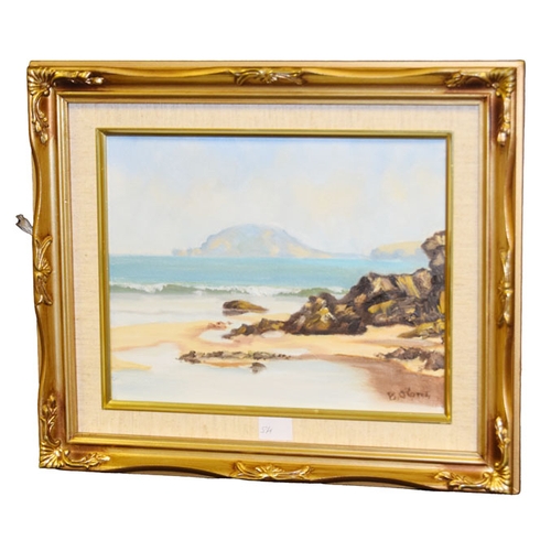 382 - An Oil Painting 'North Antrim Coast' - Signed