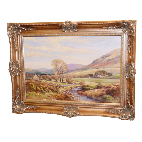 519 - An Oil Painting 'Landscape, Co.Down' - Victor Cerefice