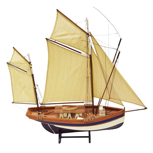 588 - A Large Scale Model of A Sailing Boat