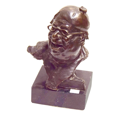 683 - A Bronze Figurine of A Gentleman