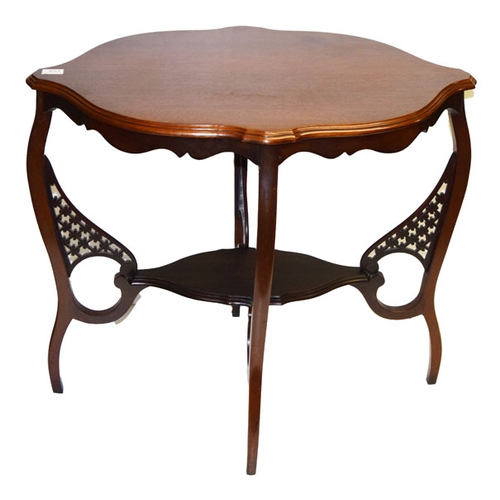 684 - A Nice Shaped Mahogany Occasional Table