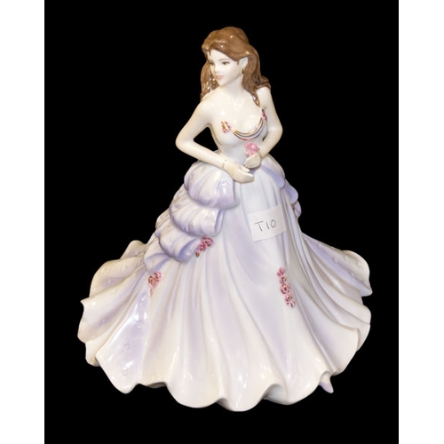 353 - A Coalport Figurine 'Happy Anniversary'