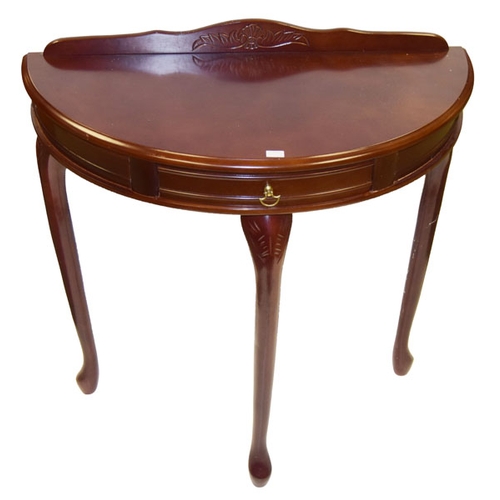 359 - A Semi Circular Hall Table