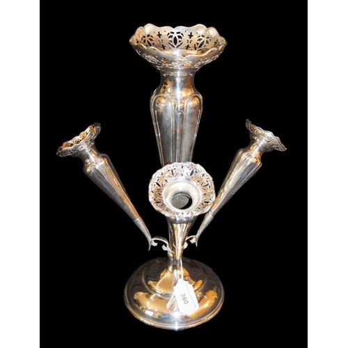 360 - A Very Nice Silver Epergne, Birmingham 1912