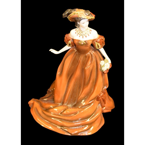 127 - A Coalport Limited Edition Figurine 'Lady de Winter'
