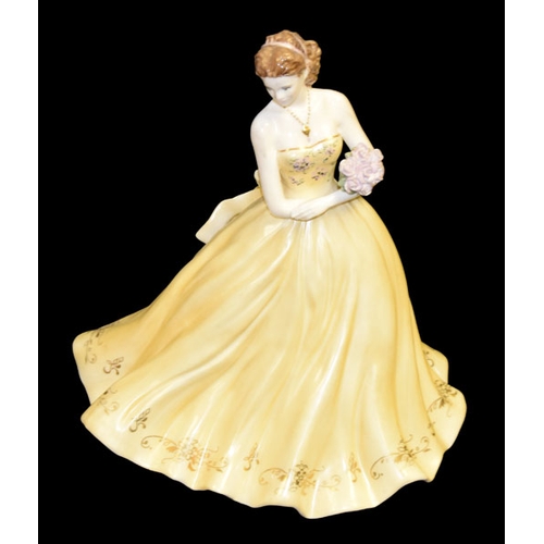 136 - A Royal Worcester Limited Edition Figurine 'A Golden Moment'