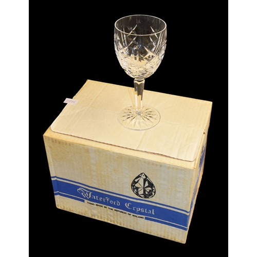 152 - A Very Good Set of Six New Waterford Crystal Wine Glasses