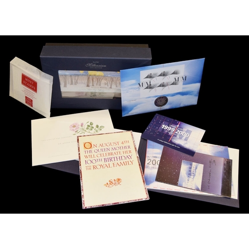 167 - A Lot of Mint and Other Stamps and A Royal Mail Millenium Collection of Fantasy Books