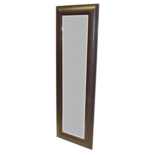 286 - A Tall Bevelled Glass Hall Mirror