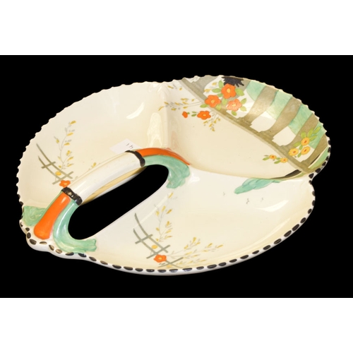 287 - A Burleighware Art Deco Dish