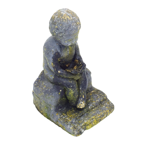 15A - A Garden Figurine of a Young Boy
