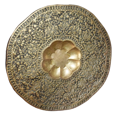 28 - A Large Brass Table Top