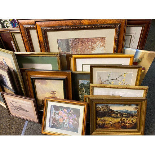 23 - Large Collection of Frames, Pictures and Artwork