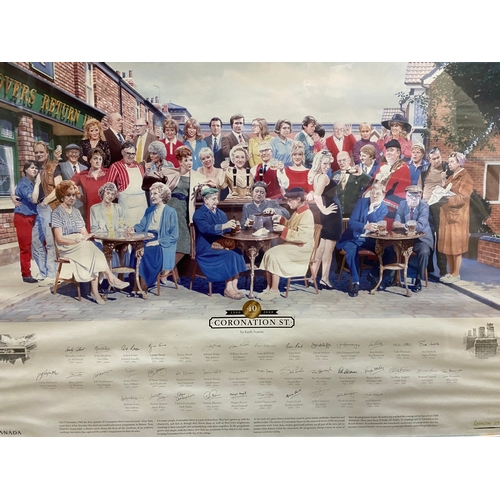 35 - 40 Year Anniversary Coronation Street Framed Print