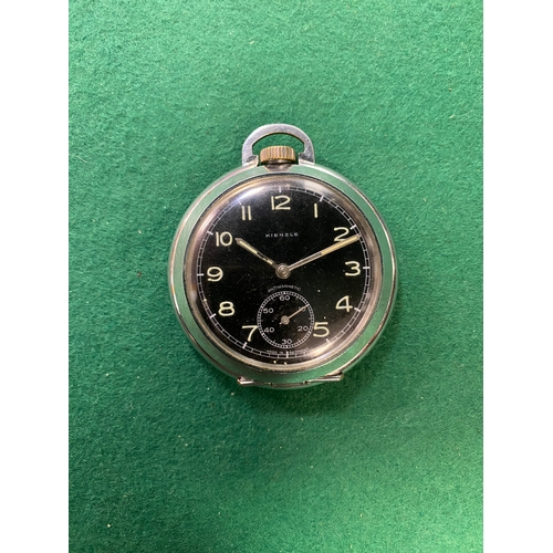 91 - German Kienzle Antimagnetic Pocket Watch - Working, Service Required