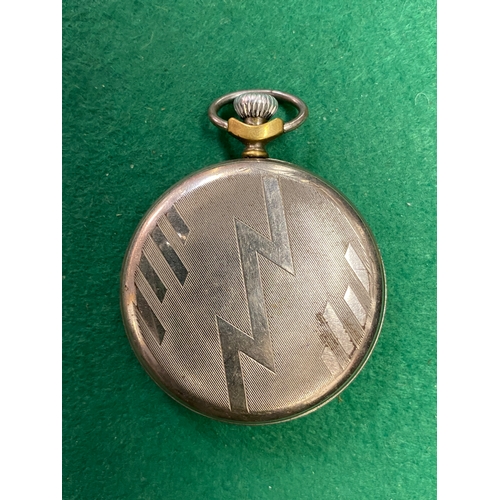 98 - Vintage Fides Pocket watch, working