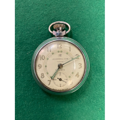 99 - Ingersoll Ltd. Triumph Pocket watch, working