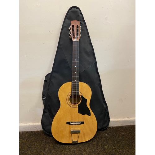 117 - Falcon 3/4 Size Accoustic Guitar, missing B string