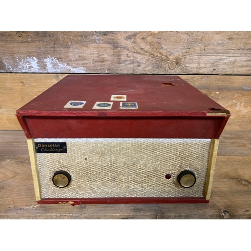 119 - 1960's Dansette Challenge Record Player, untested